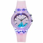 Fako® - Kinderhorloge - Siliconen - Light - Ø 38mm - Love, Sieraden, Tassen en Uiterlijk, Horloges | Kinderen, Verzenden, Nieuw