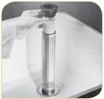 Geperforeerde RVS standpijp 11/2 | H=255 mm HorecaTraders, Verzenden, Nieuw in verpakking