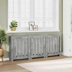 vidaXL Radiatorombouw 205x21,5x83,5 cm bewerkt hout, Doe-het-zelf en Verbouw, Verwarming en Radiatoren, Verzenden, Nieuw