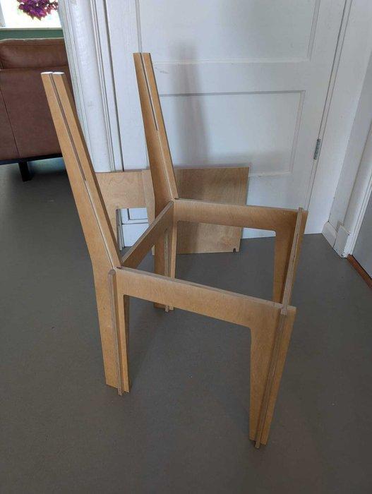 Joost van Bleiswijk - Joost van Bleiswijk - Stoel - Birch,, Antiek en Kunst, Antiek | Meubels | Stoelen en Banken