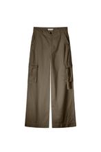 -50% Summum  Summum 4s2665-11904 cargo wideleg pants cavalry, Verzenden, Nieuw, Groen