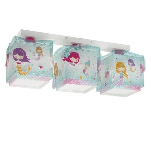 Roze kinderkamer plafondlamp kunststof, Zeemeerminnen, Kinderen en Baby's, Kinderkamer | Inrichting en Decoratie, Nieuw, Ophalen of Verzenden