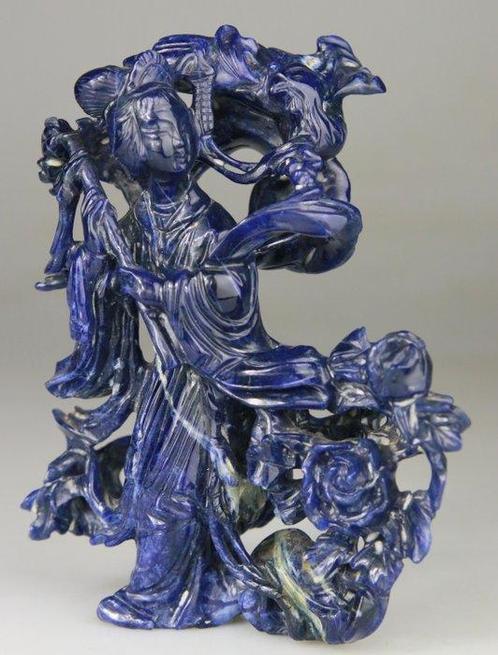 Statuette Kwanyin Sculptuur Chinees - Sodaliet - China -, Antiek en Kunst, Antiek | Overige Antiek