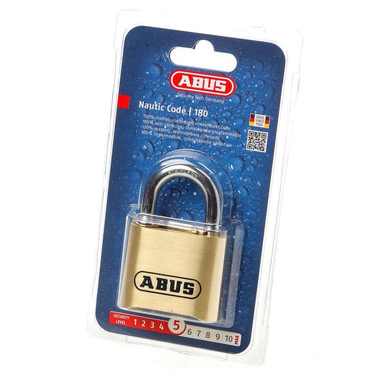 Abus cijferhangslot 180IB/50C, Doe-het-zelf en Verbouw, Hang- en Sluitwerk, Ophalen of Verzenden
