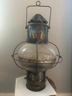 Maritieme objecten - plaatijzer, geblazen glas,