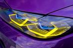 BMW G22 G23 G26 4 serie  gele DRL CSL style angel eyes, Verzenden