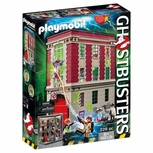 Playmobil Ghostbusters™ Brandweerkazerne - 9219 (NEW), Kinderen en Baby's, Speelgoed | Duplo en Lego, Nieuw, Ophalen of Verzenden
