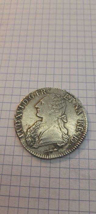 Frankrijk. Louis XVI (1774-1792). Ecu 1785, Pau (Zonder, Postzegels en Munten, Munten | Europa | Euromunten