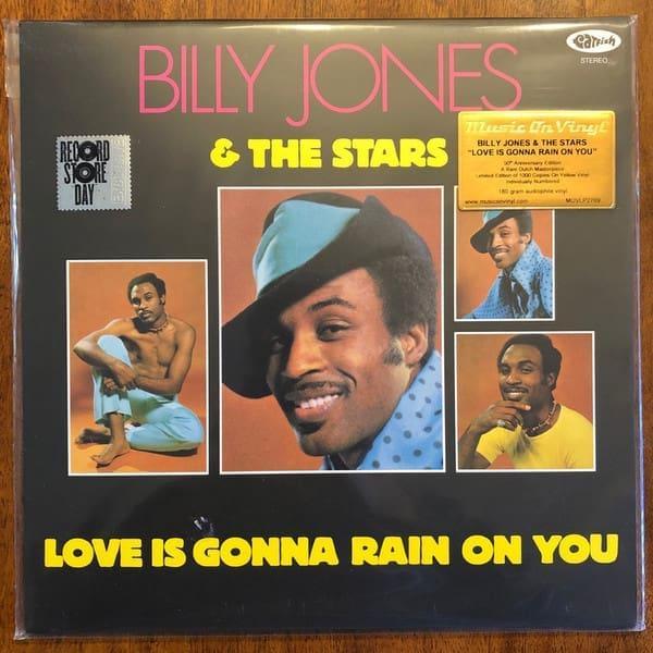 Billy Jones & The Stars – Love Is Gonna Rain On You 60250719, Cd's en Dvd's, Vinyl | R&B en Soul, Ophalen of Verzenden