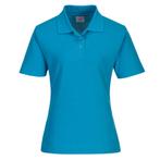 GGM Gastro | (5 stuks) Dames Poloshirt - Waterblauw - Maat:, Nieuw, GGM Gastro, Maat 46 (S) of kleiner, Verzenden
