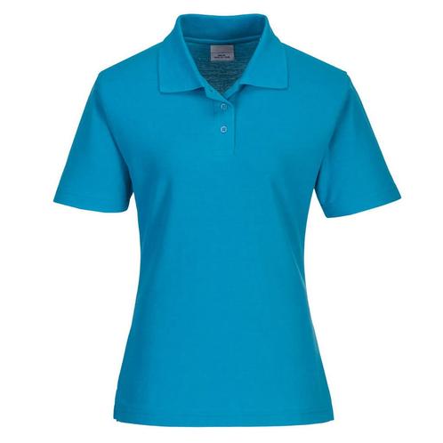 GGM Gastro | (5 stuks) Dames Poloshirt - Waterblauw - Maat:, Kleding | Heren, Polo's, Blauw, Maat 46 (S) of kleiner, Nieuw, Verzenden