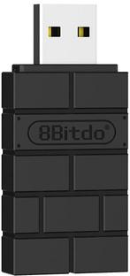 8Bitdo 2e Generatie USB Wireless Adapter - Zwart, Zo goed als nieuw, Verzenden