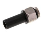 14mm x G3/8 insteekfitting Messing/PA 66 Buitendraad NBR, Verzenden, Nieuw