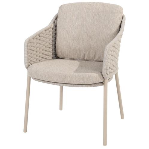 Eros dining tuinstoel rope latte 4 Seasons Outdoor, Tuin en Terras, Tuinstoelen, Nieuw, Ophalen of Verzenden