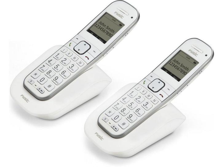 Fysic FX-9000 DUO - Senioren DECT telefoon - Kamerbewaking, Huis en Inrichting, Woonaccessoires | Overige, Zo goed als nieuw, Verzenden