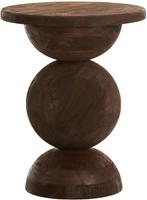 2dekans | Light & Living MIRTO bijzettafel in donker mat, Huis en Inrichting, Ophalen of Verzenden, Zo goed als nieuw