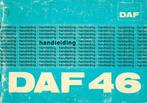 1974 DAF 46 HANDLEIDING INSTRUCTIEBOEKJE HANDBOEK NEDERLANDS, Auto diversen, Verzenden