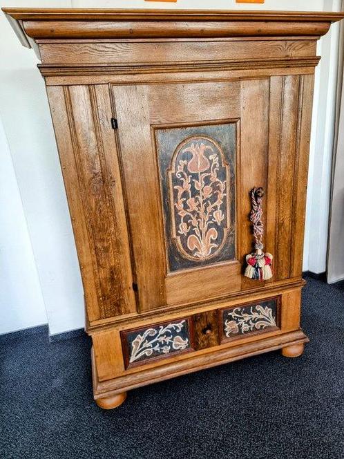 Kast - Eik - Massief Eiken, Antiek en Kunst, Antiek | Overige Antiek
