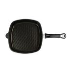 AMT Gastroguss Vierkante grillpan met BBQ-patroon - 28x28..., Huis en Inrichting, Keuken | Potten en Pannen, Ophalen of Verzenden