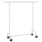 Verrijdbaar Kledingrek | Wit | OP = OP | 40% Korting, Huis en Inrichting, Kasten | Vitrinekasten, 100 tot 150 cm, Nieuw, Ophalen of Verzenden