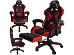 Veiling - Gamingstoel  zwart en rood, Nieuw