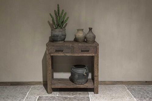 Haltafel - Amsterdam - H80xB80xD35 cm, Huis en Inrichting, Tafels | Sidetables, Nieuw, Verzenden