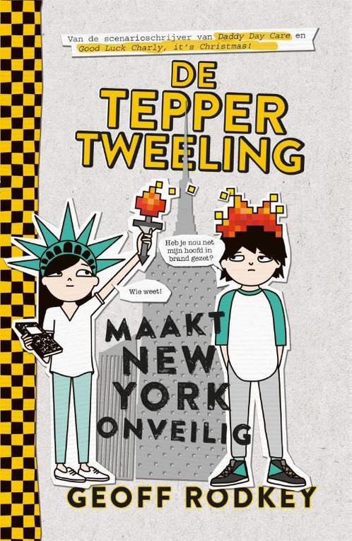 De Tepper-tweeling maakt New York onveilig / De, Boeken, Kinderboeken | Jeugd | 10 tot 12 jaar, Gelezen, Verzenden
