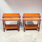 Bijzettafel (2) - Hout - Engelse bureaustijl