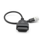 Yamaha 3-pins naar 16-pins OBD2 Verloopkabel – Motorfiets, Verzenden, Nieuw