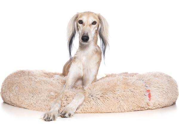 Veiling - Snoozle Donut Hondenmand - 80cm - Creme Bruin, Dieren en Toebehoren, Hondenmanden, Nieuw