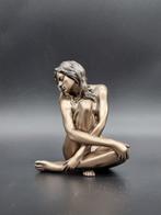 Beeld, Lady - Cold-Bronze - 11.5 cm - Hars, Antiek en Kunst, Kunst | Designobjecten