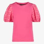 TwoDay meisjes T-shirt met hartjes pofmouwen roze maat 92, Verzenden, Nieuw