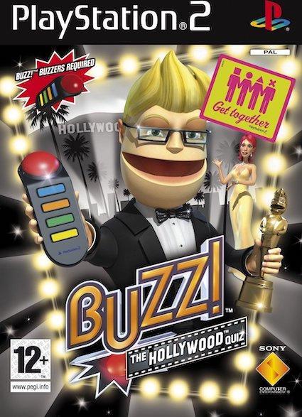 Buzz! Hollywood Quiz (PS2 Games) (Playstation 2), Spelcomputers en Games, Games | Sony PlayStation 2, Zo goed als nieuw, Ophalen of Verzenden