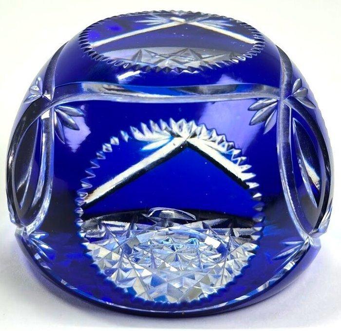 Presse-papier - Cristallo Blu Cobalto – Caesar Crystal, Antiek en Kunst, Antiek | Glas en Kristal