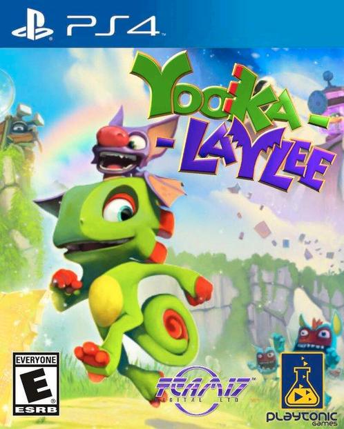 Playstation 4 Yooka-Laylee, Spelcomputers en Games, Games | Sony PlayStation 4, Zo goed als nieuw, Verzenden