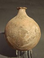 Oud-Romeins Terracotta Waterfles - 12.5 cm, Antiek en Kunst