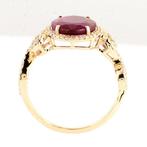 Zonder Minimumprijs - Ring - 14 karaat Geel goud - 3.12ct., Nieuw