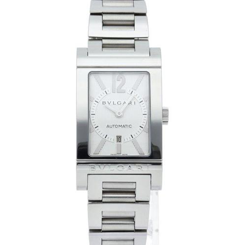 Bvlgari - Lettangolo - RT45SSD - Heren - 2000-2010, Sieraden, Tassen en Uiterlijk, Horloges | Heren