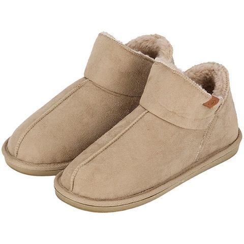 Apollo Pantoffels LADIES HOME BOOTS SUEDE met, Kleding | Dames, Ondergoed en Lingerie, Verzenden