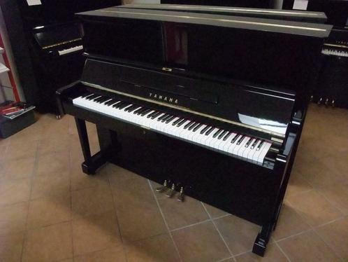 Yamaha U-1, 121CM - op voorraad ** PRACHTIGE PIANO **, Muziek en Instrumenten, Piano's, Piano, Zwart, Gebruikt, Hoogglans, Verzenden