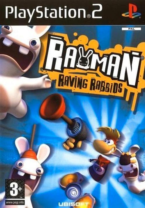 Playstation 2 Rayman Raving Rabbids (Geseald), Spelcomputers en Games, Games | Sony PlayStation 2, Nieuw, Verzenden