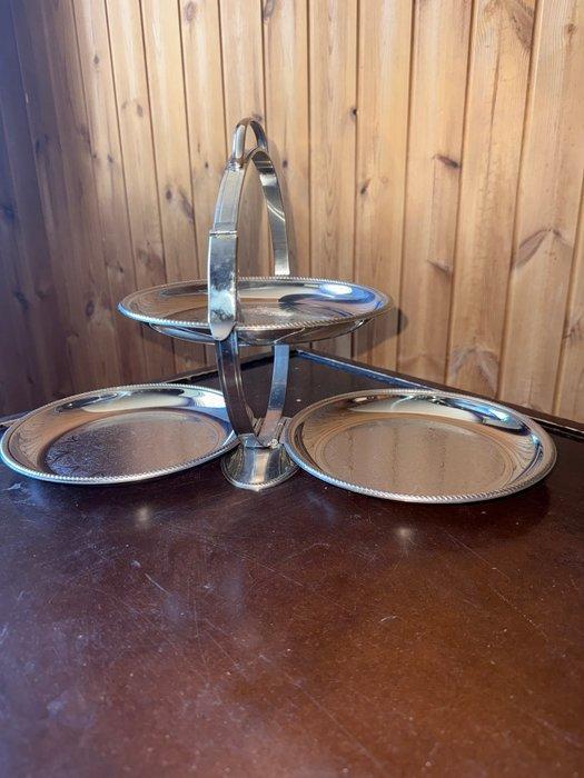 Alessi - Taartstandaard - Mercuri - Staal, Antiek en Kunst, Antiek | Meubels | Stoelen en Banken