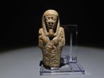 Oud-Egyptisch Faience torso van een Ushabti. Late Periode,, Verzamelen