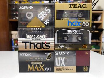 METAL TYPE IV & CHROME POSITION - SONY - TDK - TEAC - DAT ÉN beschikbaar voor biedingen
