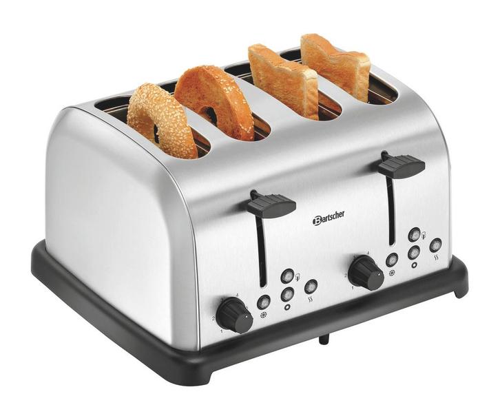 Bartscher Toaster TBRB40, Zakelijke goederen, Horeca | Keukenapparatuur, Nieuw in verpakking, Ophalen of Verzenden