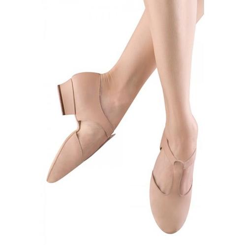 Griekse sandaal jazzschoen - Zwart en huidskleur - 2,5 cm ha, Sport en Fitness, Ballet, Verzenden