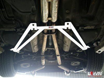 Nissan 350Z 02-08 Ultra Racing 4-Point Rear Member Brace, Auto-onderdelen, Ophanging en Onderstel, Nieuw, Nissan, Verzenden