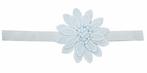 Haarband Bloem Color Pastel Blauw, Nieuw