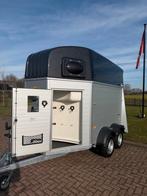 Nieuw! Prachtige Humbaur Equitos 2-paards met zadelkamer!, Ophalen, Nieuw, Aluminium, 2-paards trailer