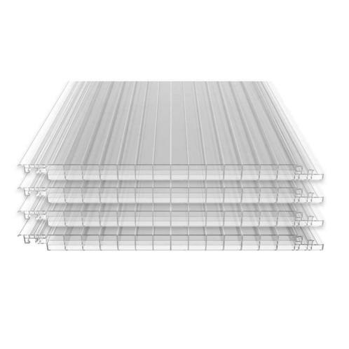 Polycarbonaat Click Paneel | 16 mm | Helder, ijs-effect, Doe-het-zelf en Verbouw, Platen en Panelen, Nieuw, Minder dan 20 mm, Overige materialen